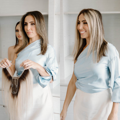 🔥🔥Last Day:90% Off  Hybrid Hairline Topper