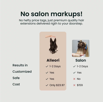 💖 High Quality Halo Hair Extensions