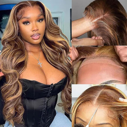 ⚡ Final Hours – Up to 57% Off🌷💥Straight HD Transparent Lace Front Wigs Human Hair