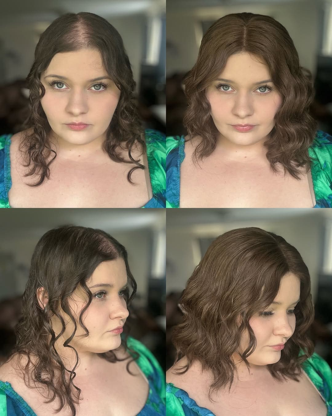 ⚡ Final Hours –🌷 New Lightweight & Breathable Wavy Hair Topper