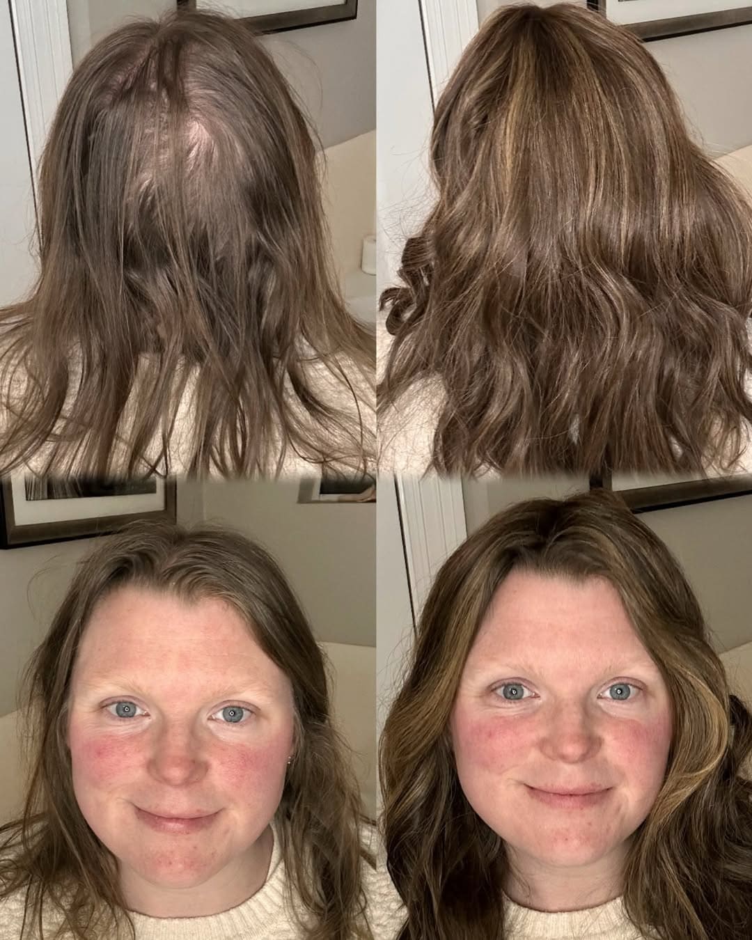 ⚡ Final Hours –🌷 New Lightweight & Breathable Wavy Hair Topper