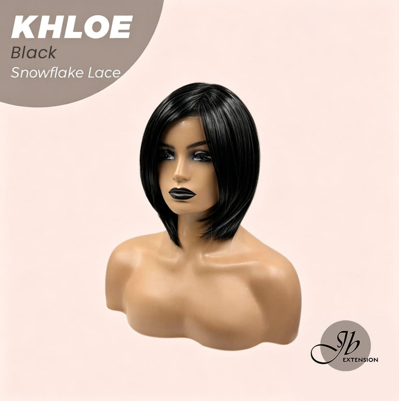12 Inches Bob Cut  Pre-Cut Snowflake Lace Frontlace Glueless Wig KHLOE CAMEL PINK【PERMATEASE】【BENDY EAR TABS】- S/M