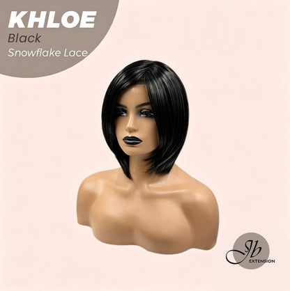 12 Inches Bob Cut  Pre-Cut Snowflake Lace Frontlace Glueless Wig KHLOE CAMEL PINK【PERMATEASE】【BENDY EAR TABS】- S/M